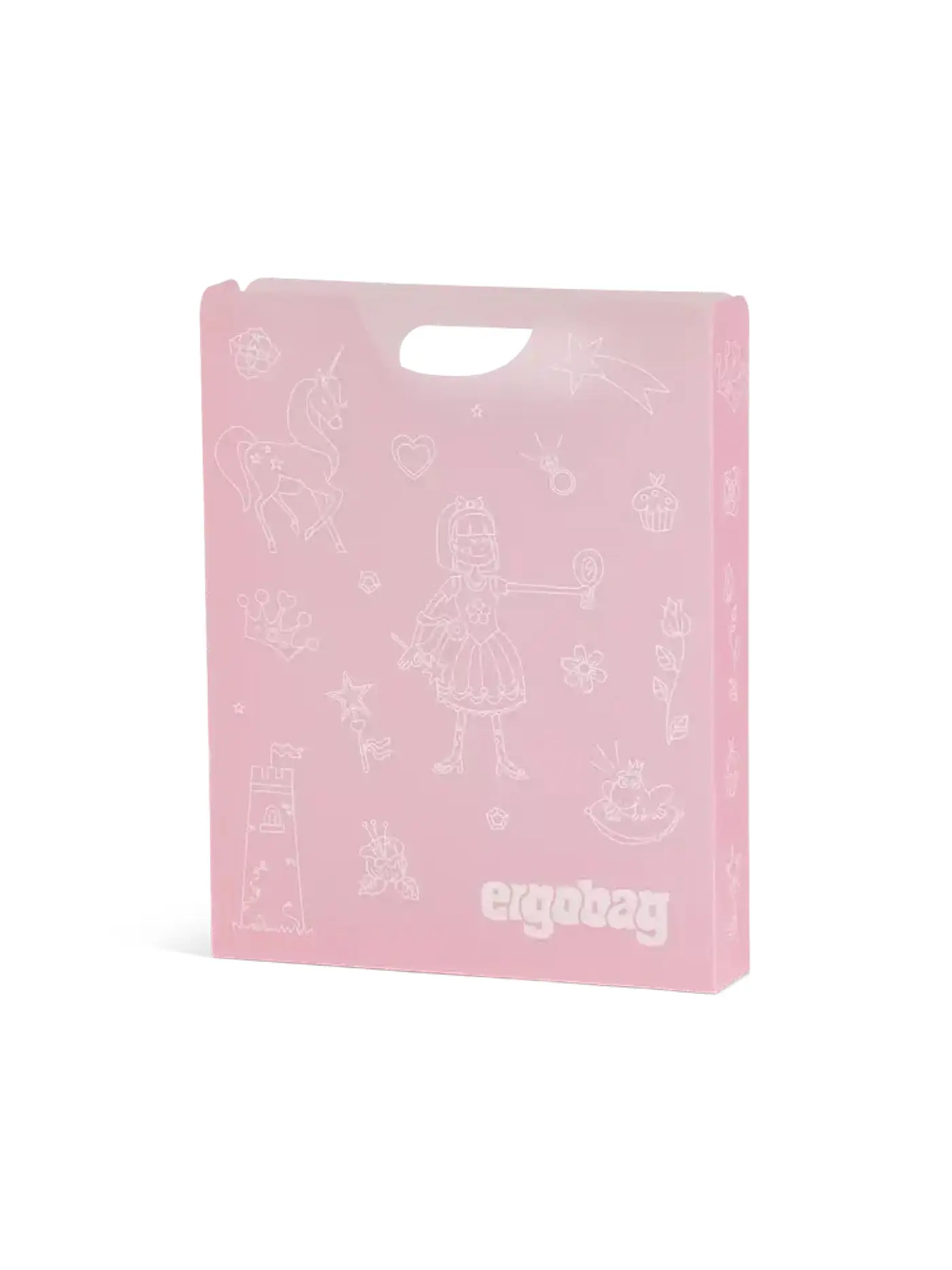 ERGOBAG | Heftebox Fussbal | rosa